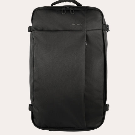Trolley Medio Due Ruote in Tessuto Nero TUGO TROLLEY MEDIUM BLACK Tucano 