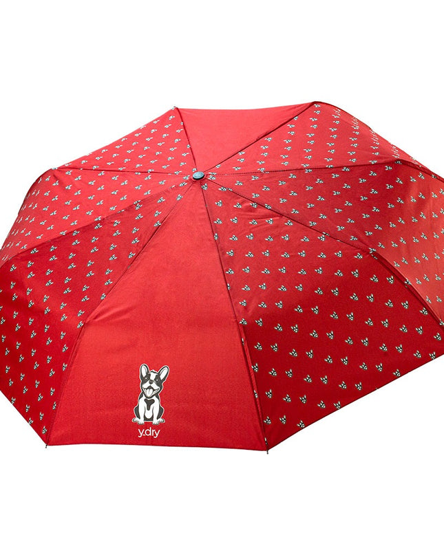 Ombrello Corto Apri Chiudi Rosso Y2270 ETTORE RED Y-Dry 