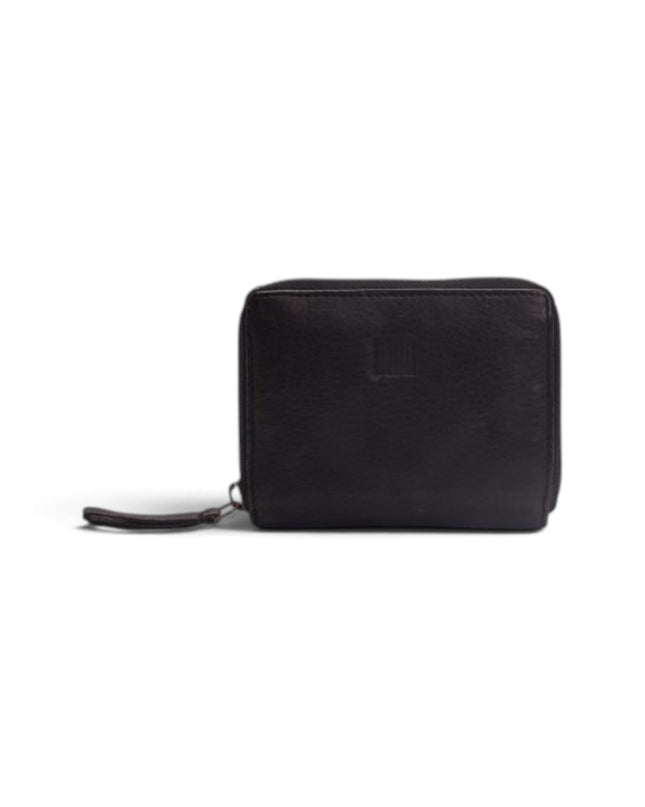 Biba Portafoglio Donna in Pelle Nera con Zip BT11 BOSTON BLACK Biba 