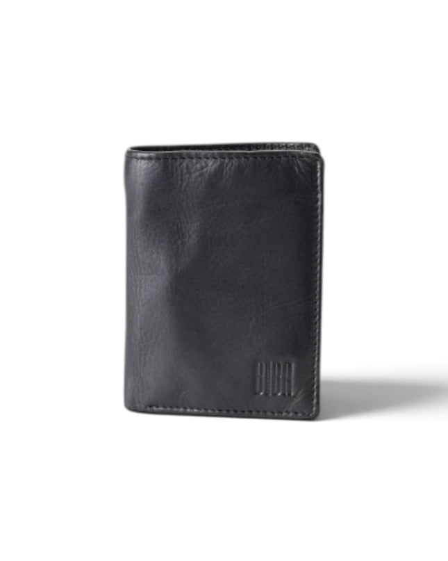 Biba Portafoglio in Pelle Nera con Portamonete MIC10 MICHIGAN BLACK Biba 
