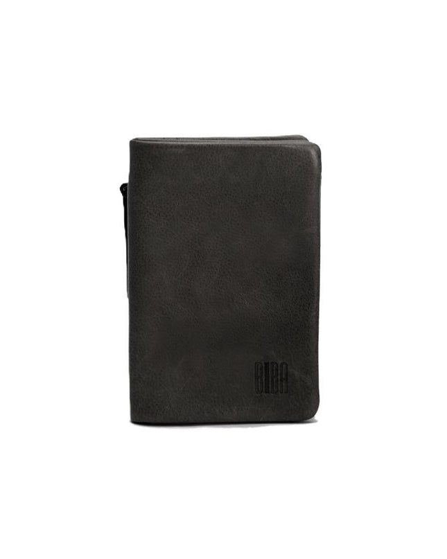 Biba Portafogli Donna con Portamonete in Pelle Nera SFM4L SOFT MOUSSE BLACK Biba 
