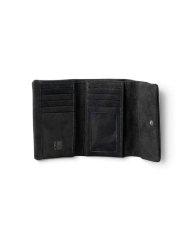 Portafoglio con Portamonete in Pelle Nera | Biba TOT1L TOMBSTONE BLACK Biba 