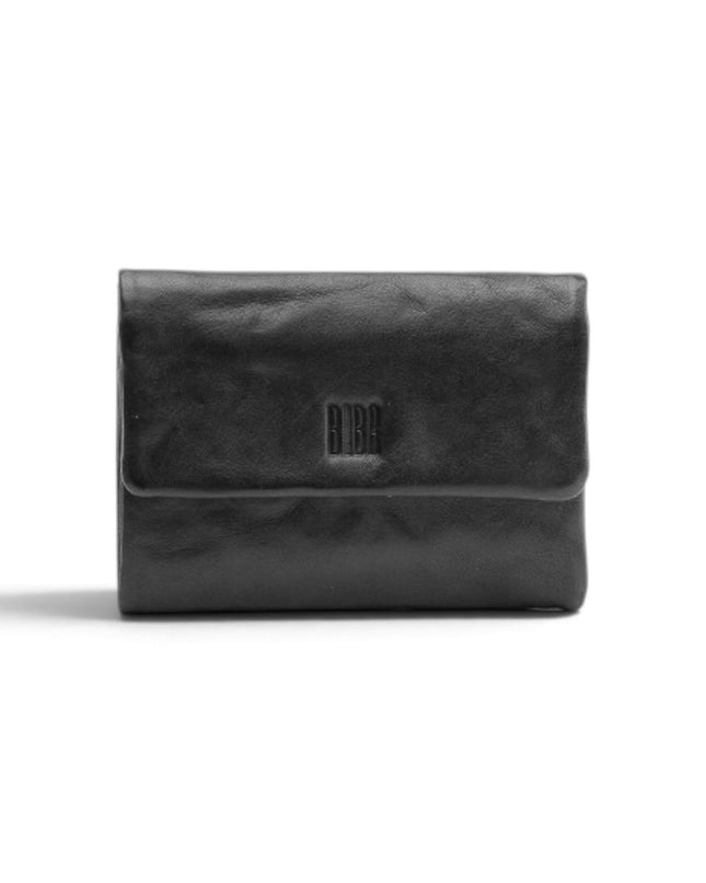 Portafoglio con Portamonete in Pelle Nera | Biba TOT1L TOMBSTONE BLACK Biba 