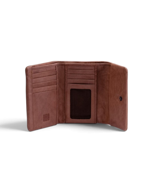 Portafoglio Donna con Portamonete in Pelle Taupe | Biba TOT1L TOMBSTONE TAUPE Biba 