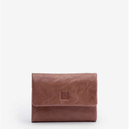 Biba Portafoglio in Pelle Taupe con Portamonete TOT1L TOMBSTONE TAUPE Biba 