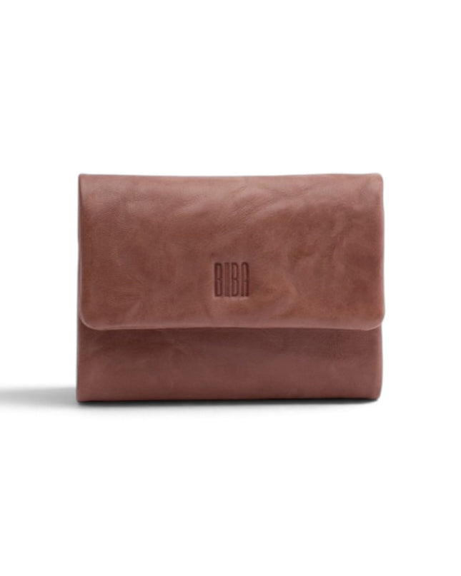 Portafoglio Donna con Portamonete in Pelle Taupe | Biba TOT1L TOMBSTONE TAUPE Biba 