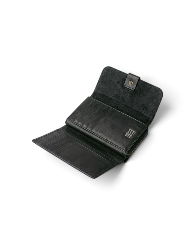 Biba Portafoglio Donna in Pelle Nera con Portamonete VET1L VETA BLACK Biba 