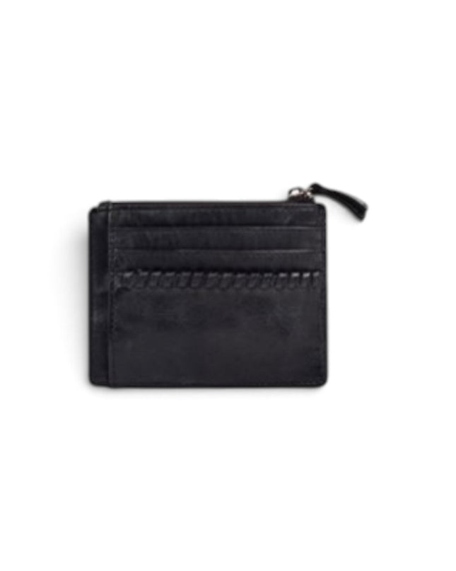 Biba Portacarte in Pelle Nera con Zip WIN8L WINONA BLACK Biba 
