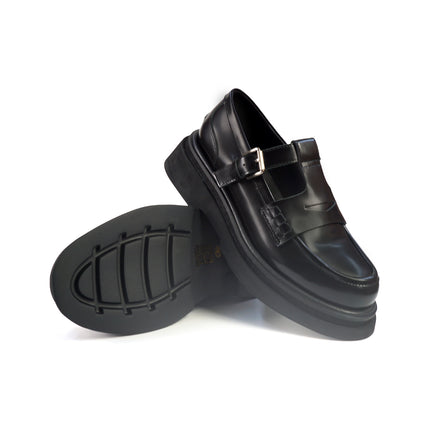 Mocassini Bruno Premi Mocassini Donna con Cinturino in Pelle Nero BM3401 RADA BABE BLACK Bruno Premi 