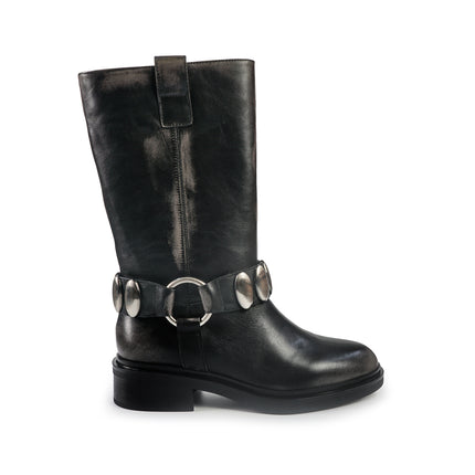 Bruno Premi Stivali Biker Donna in pelle Nero OL ALIA BM4101 OL ALIA GUN Bruno Premi 