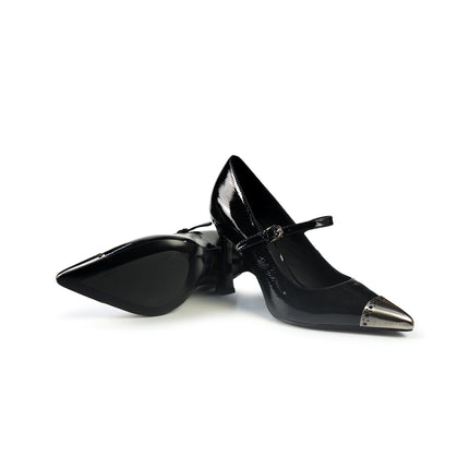 Decollete con Cinturino Bruno Premi in Vernice Nero BM6302 BLACK Bruno Premi 