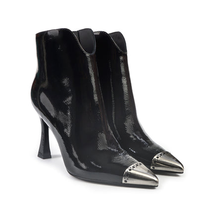 Stivaletti Bruno Premi a Punta in Vernice Nero BM6402 BLACK Bruno Premi 