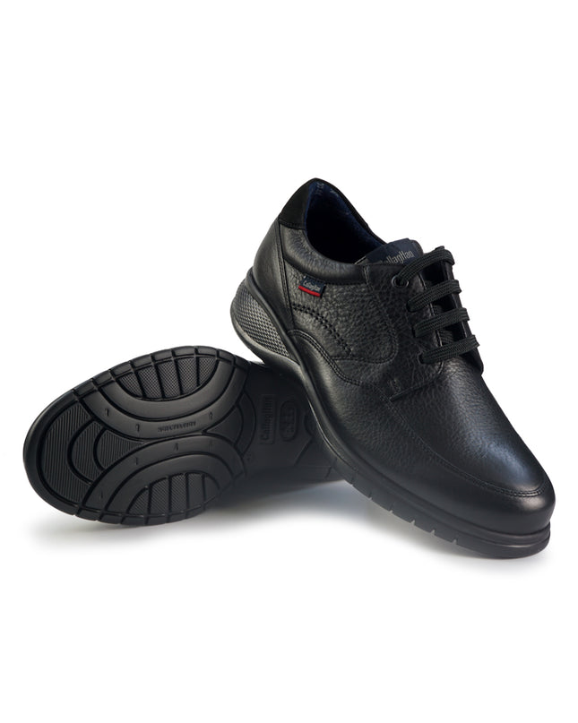 Callaghan Stringate Uomo Confort in Pelle Nero 12700 FREMIND BLACK Callaghan 
