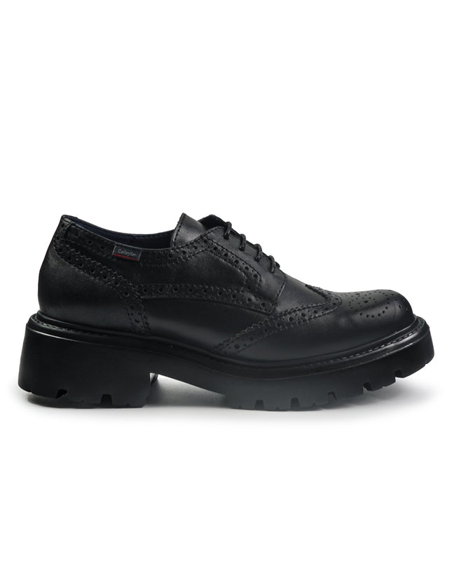Callaghan Francesine Oxford Donna in Pelle Nero 32901 ISASA BLACK Callaghan 