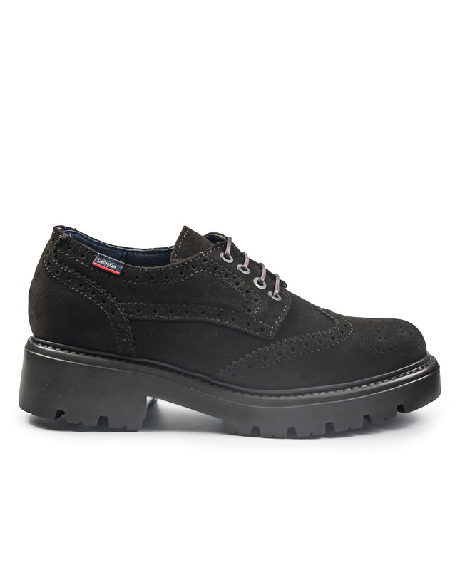 Callaghan Francesine Oxford Donna in Camoscio Testa di Moro 32901 ISASA BROWN Callaghan 