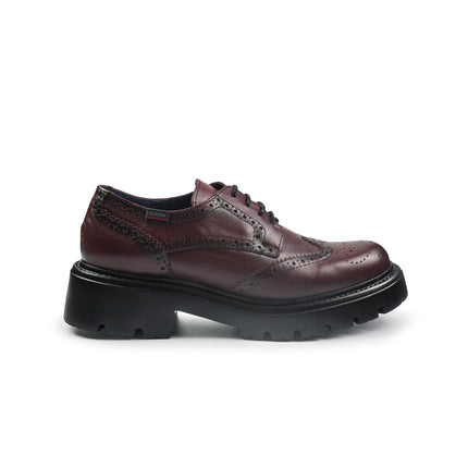 Callaghan Francesine Oxford Donna in Pelle Bordo 32901 ISASA WINE Callaghan 