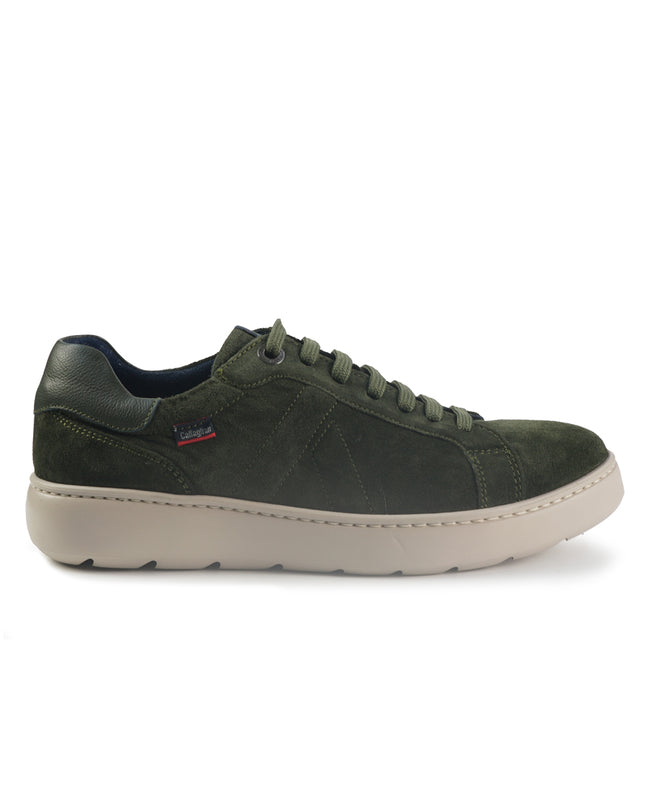 Callaghan Sneakers Uomo Bassa in Camoscio Kaki 54805 PINT FOREST Callaghan 