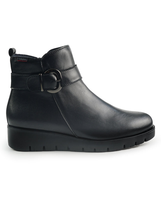 Callaghan Stivaletti Donna con Zeppa in Pelle Nero 58516 BARI BLACK Callaghan 