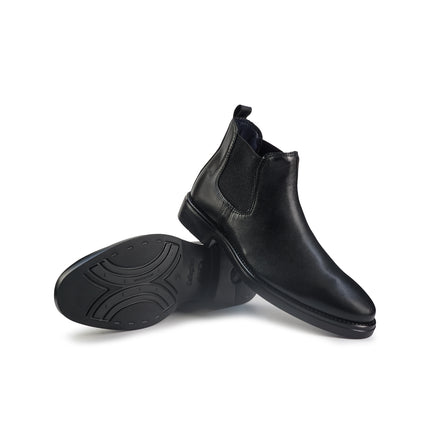 Callaghan Stivaletti Chelsea Uomo in Pelle Nero 59805 CLASSI BLACK Callaghan 
