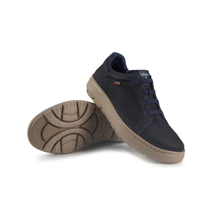 Callaghan Sneakers Slip On Uomo in Nabuk Blu 60603 ADAPTABLE BLUE Callaghan 