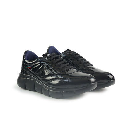 Callaghan Sneakers Donna in Vernice Nero 64700 BALLOON BLACK Callaghan 