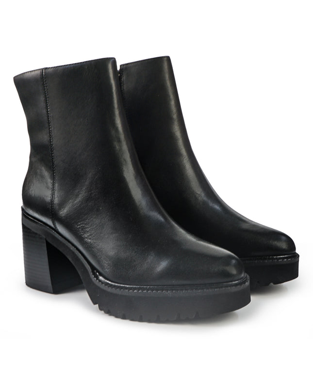 Callaghan Stivaletti Donna con Tacco e Plateau in Pelle Nero 679963 SING BLACK Callaghan 