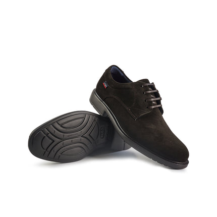 Callaghan Francesina Liscia Uomo Elegante in Camoscio Testa di Moro 89403 CEDRON BROWN Callaghan 