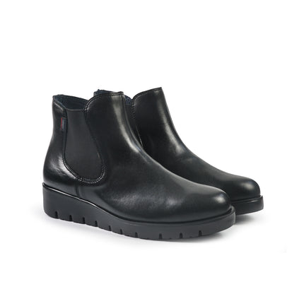 Callaghan Stivaletti Donna con Zeppa in Pelle Nero 89806 HAMAN BLACK Callaghan 