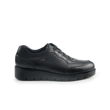 Callaghan Mocassini Slip On Donna con Zeppa in Pelle Nero 89897 HAMAN BLACK Callaghan 