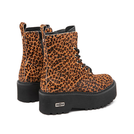 Anfibi Cult Donna in Cavallino Animalier Leopard CLW3460 AXL JAGUARD Cult 