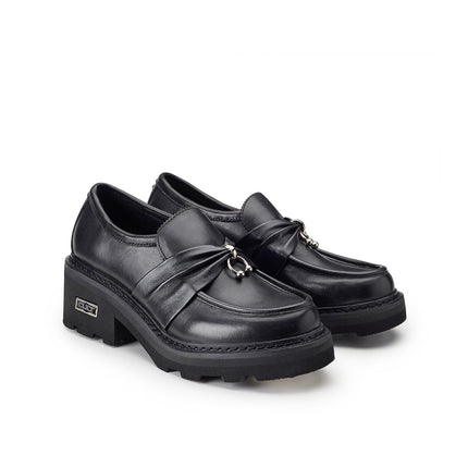 Mocassini Cult Donna in Pelle Nero con Piercing CLW4331 GRACE BLACK Cult 