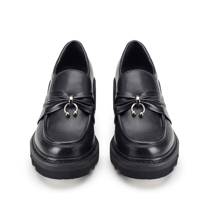 Mocassini Cult Donna in Pelle Nero con Piercing CLW4331 GRACE BLACK Cult 