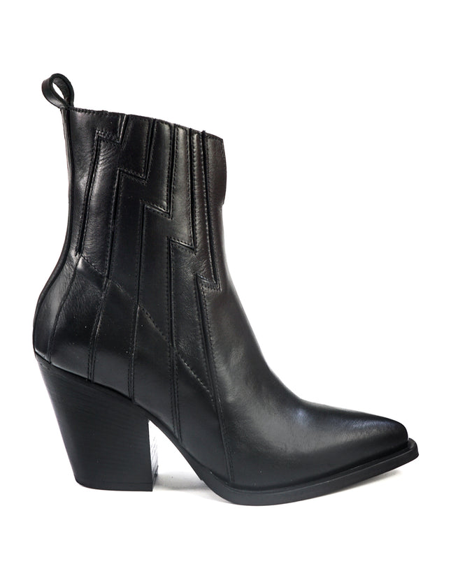 Stivaletti Elvio Zanon Tex in Pelle Nero EC2004 Tea Xar BLACK Elvio Zanon 