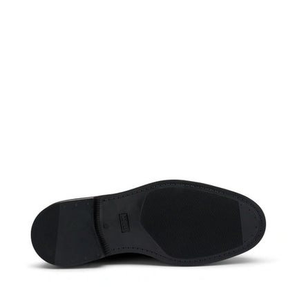 Frau Mocassini Uomo College in Pelle Nero 71L1 TOLEDO BLACK Frau 