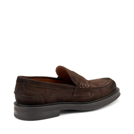 Mocassini Frau Uomo College in Camoscio Pepe 73A8 WAXY PEPE Frau 