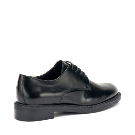 Francesine Frau Donna in Pelle Nero 95U5 BRUSH BLACK Frau 
