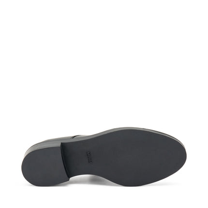 Francesine Frau Donna in Pelle Nero 95U5 BRUSH BLACK Frau 