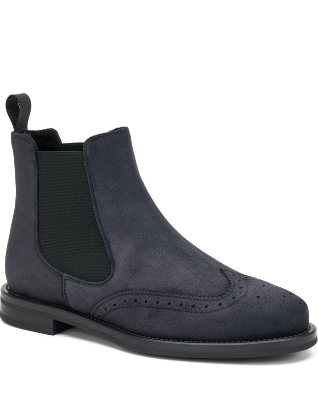 Stivaletti Frau Chelsea Oxford Donna in Camoscio Blu 98A9 WAXY NAVY Frau 