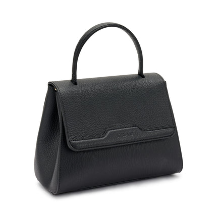 Borse Donna Frau a Mano con Tracolla in Pelle Nero B819 CREEK BLACK Frau 