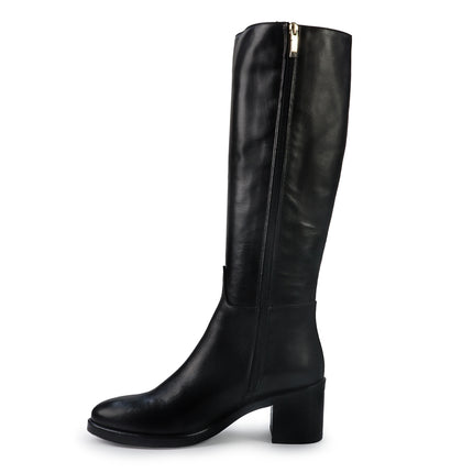 Gianni Crasto Stivale Donna in Pelle Nera con Tacco Medio 2559G BLACK Gianni Crasto 