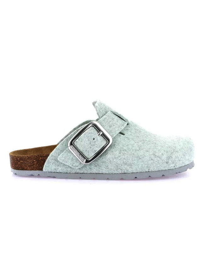 Grunland Pantotole Ciabatte Donna in Feltro Acqua CB0392 SARA ACQUA Grunland 