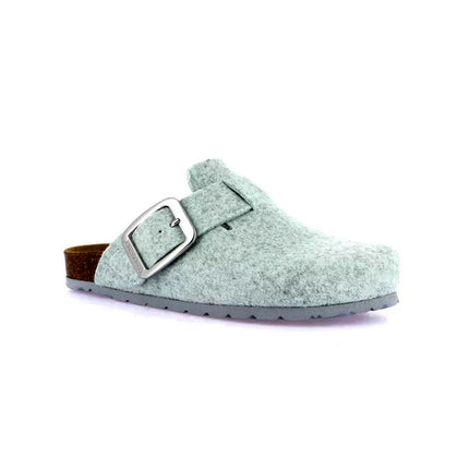 Grunland Pantotole Ciabatte Donna in Feltro Acqua CB0392 SARA ACQUA Grunland 
