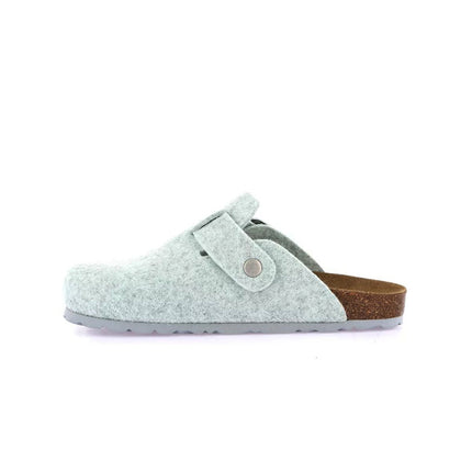 Grunland Pantotole Ciabatte Donna in Feltro Acqua CB0392 SARA ACQUA Grunland 