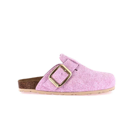 Grunland Pantotole Ciabatte Donna in Feltro Malva CB0392 SARA MALVA Grunland 