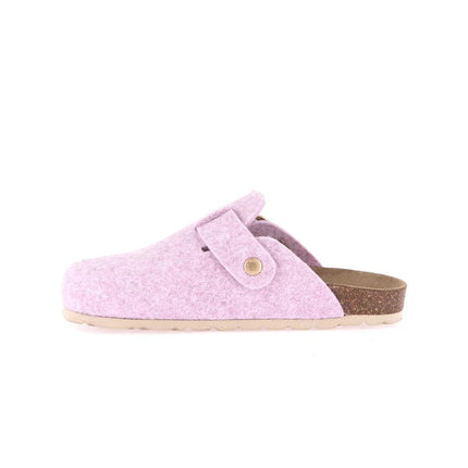 Grunland Pantotole Ciabatte Donna in Feltro Malva CB0392 SARA MALVA Grunland 