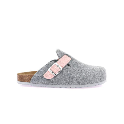 Grunland Pantofola Ciabatta Donna in Feltro Grigio CB0683 SARA GRIGIO Grunland 