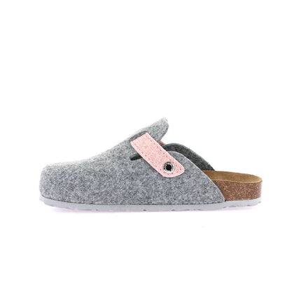 Grunland Pantofola Ciabatta Donna in Feltro Grigio CB0683 SARA GRIGIO Grunland 