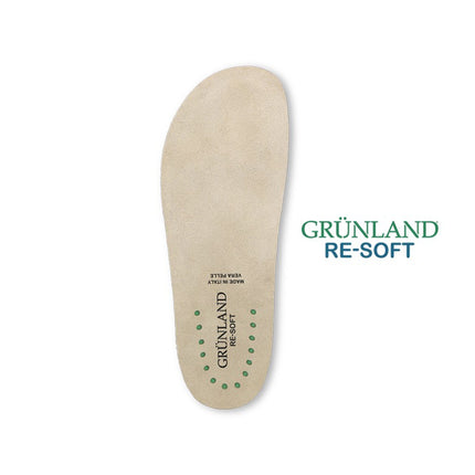 Grunland Pantofole Ciabatte Donna con Zeppa in Feltro Verde CI1551 PRAU VERDE Grunland 
