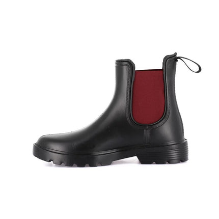 Stivaletti Galosce Grunland Donna Pioggia Gomma Nero Bordo SP2375 BOTA BORDO Grunland 