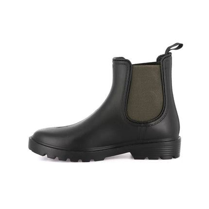 Stivaletti Galosce Grunland Donna Pioggia Gomma Nero Kaki SP2375 BOTA KAKI Grunland 